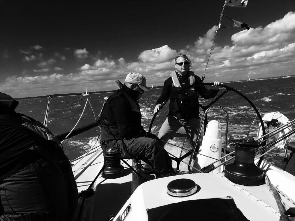 Paul Norris and friends sailing